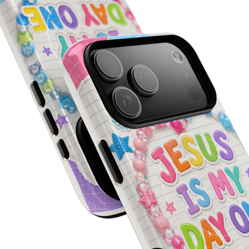Jesus Is My Day One MagSafe Tough Phone Case