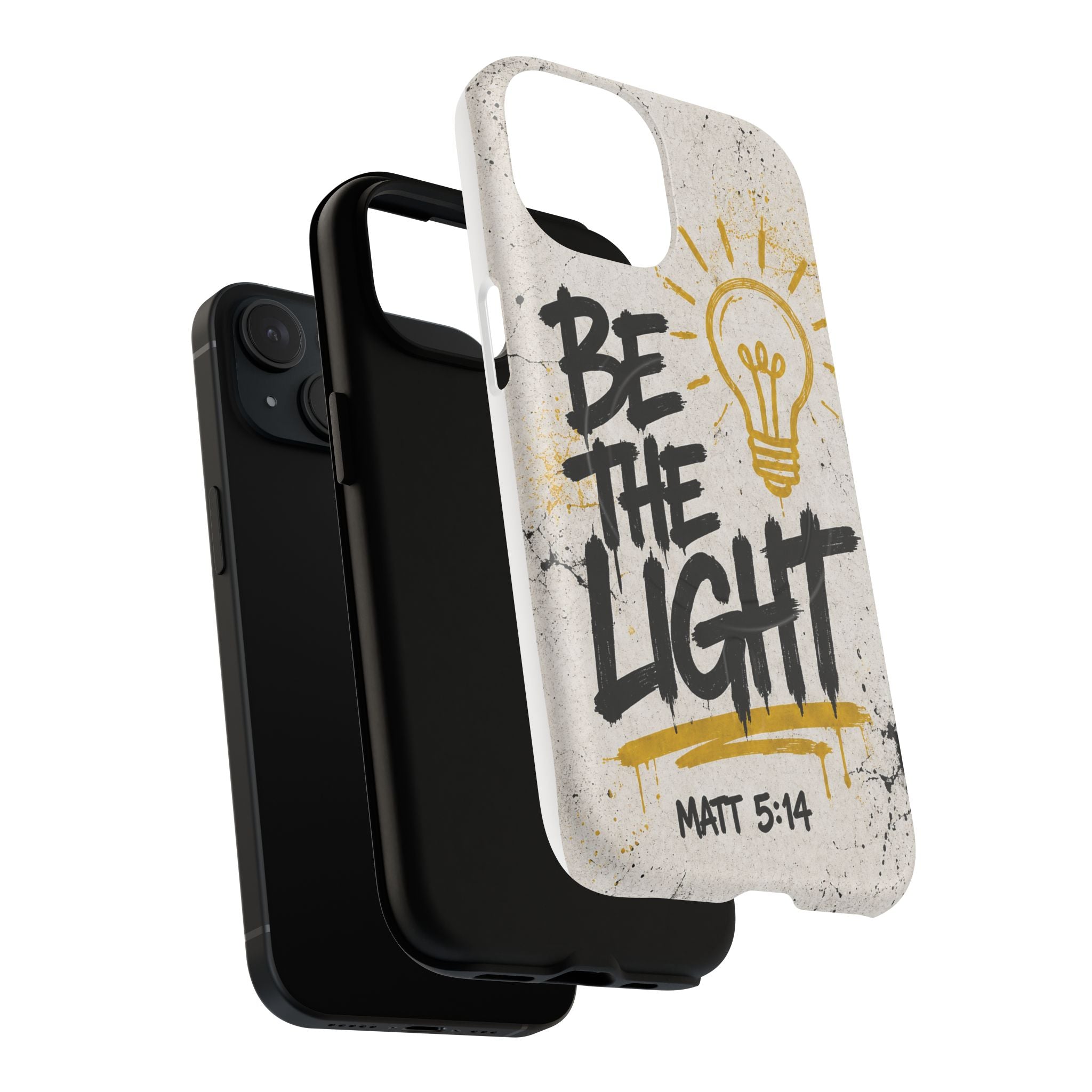 Be the Light Matthew 5:14 Tough Magnetic Phone Case