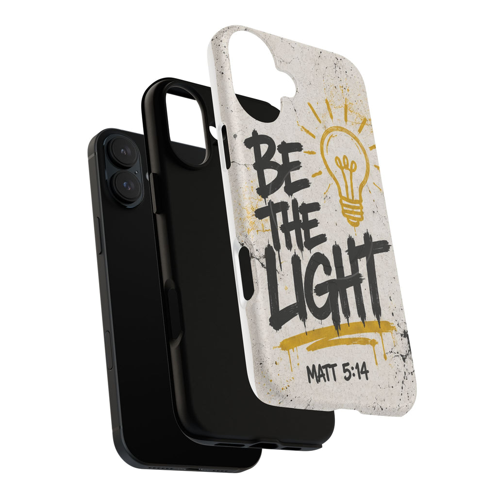 Be the Light Matthew 5:14 Tough Magnetic Phone Case