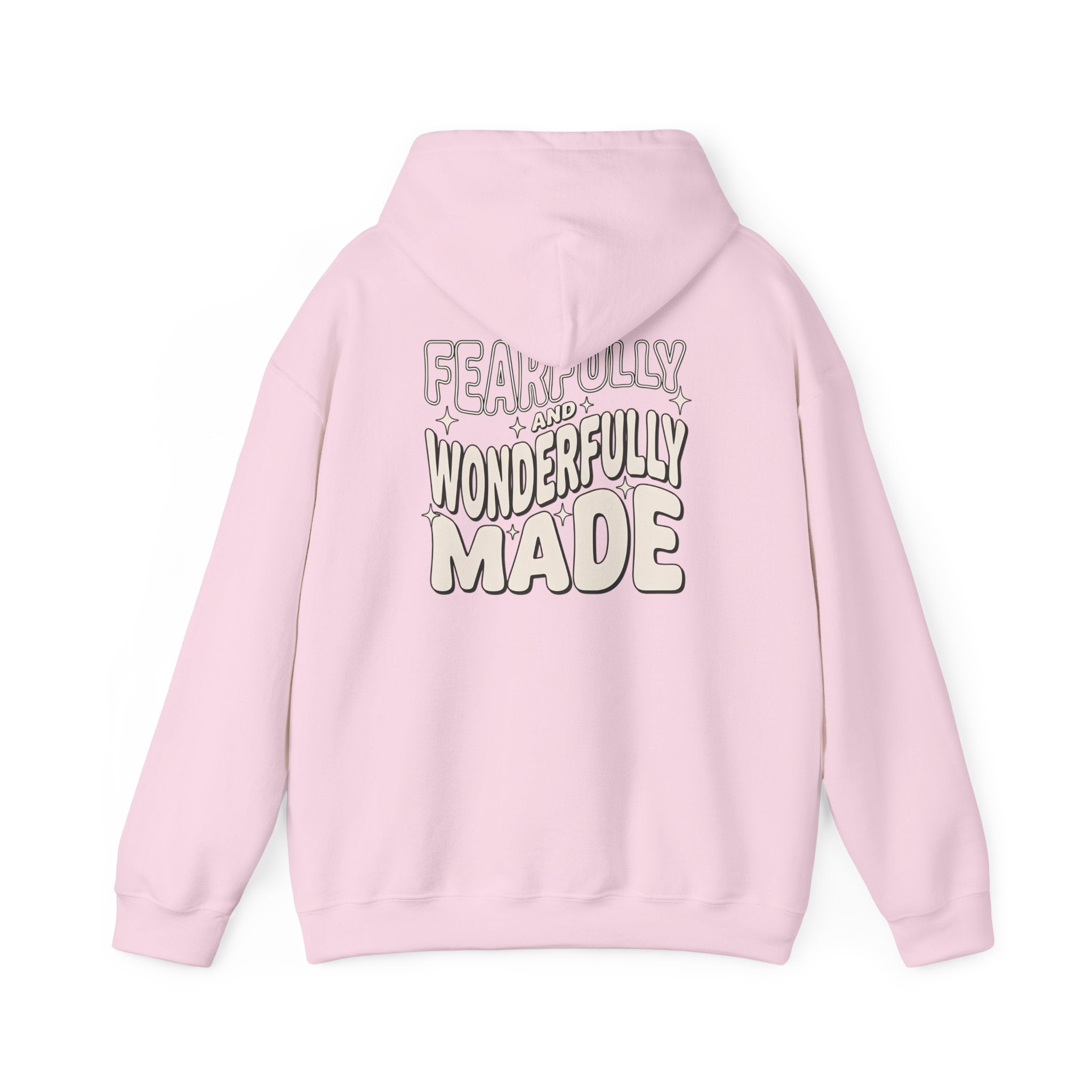 Fearfully and Wonderfully Made hoodie | Psalm 139:14 faith sweatshirt