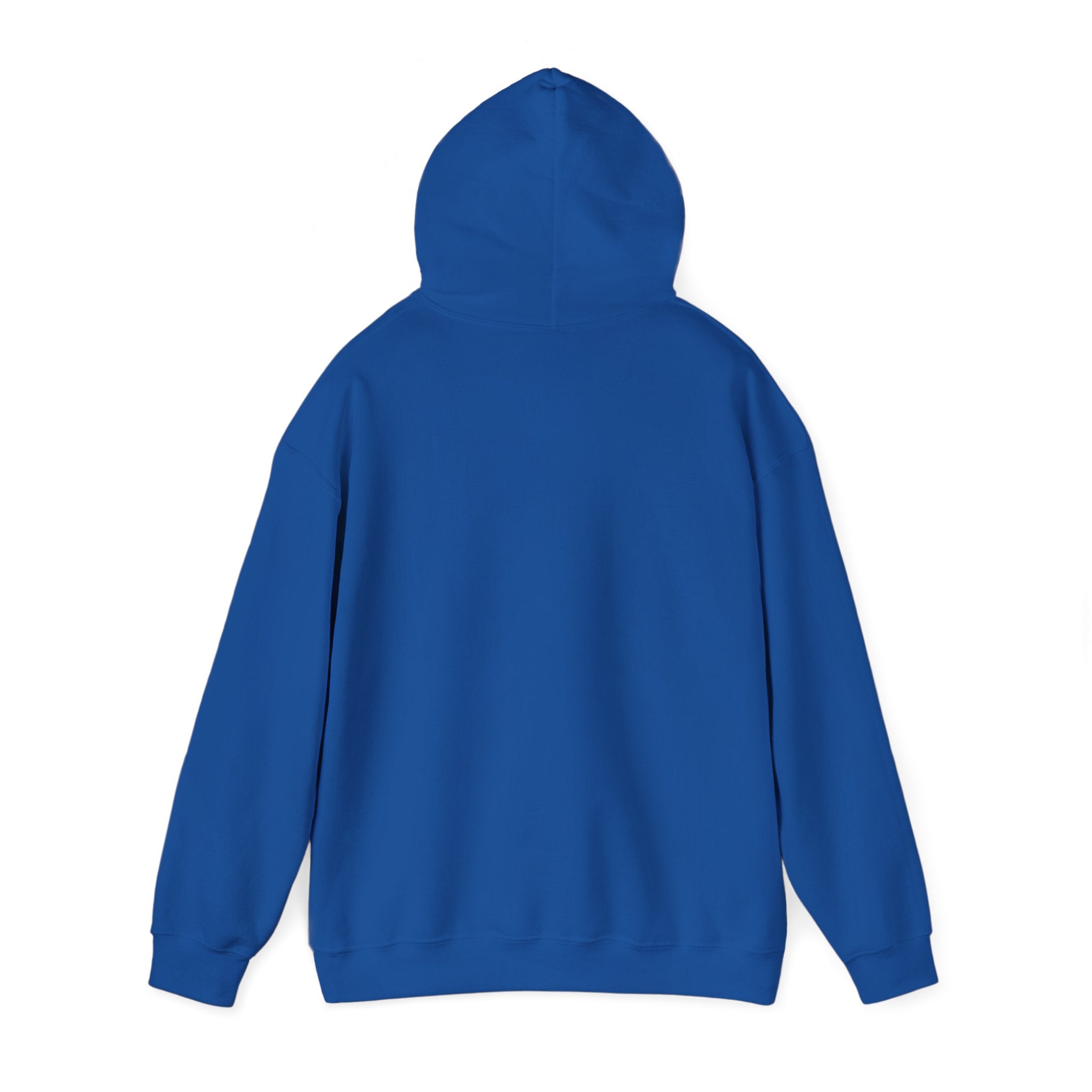 Faith script with heart Hoodie | White vertical faith design