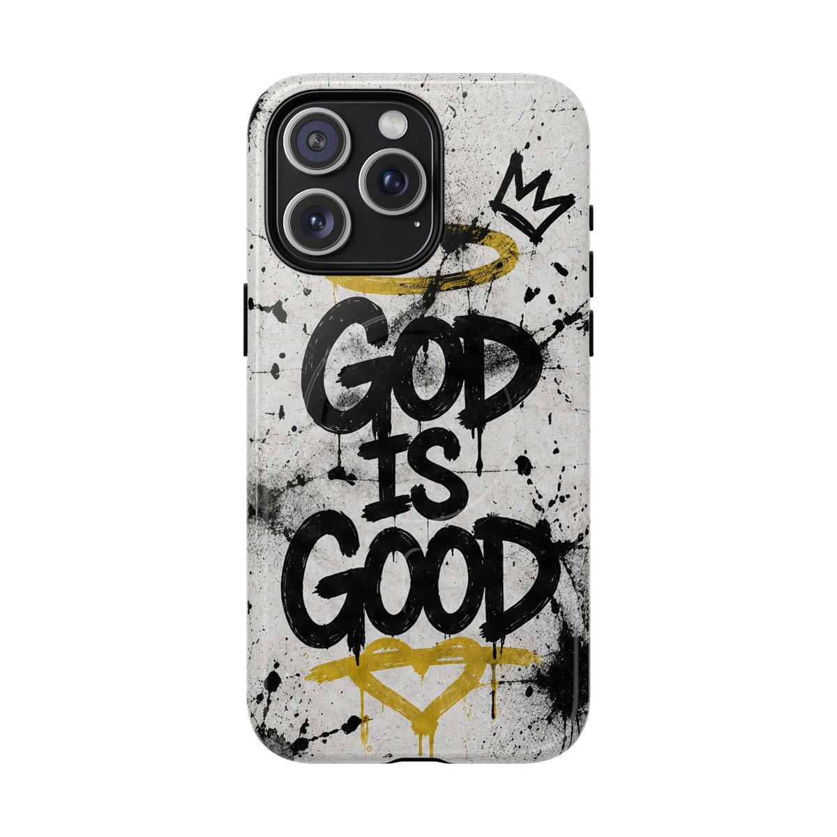 God Is Good Christian Graffiti Phone Case
