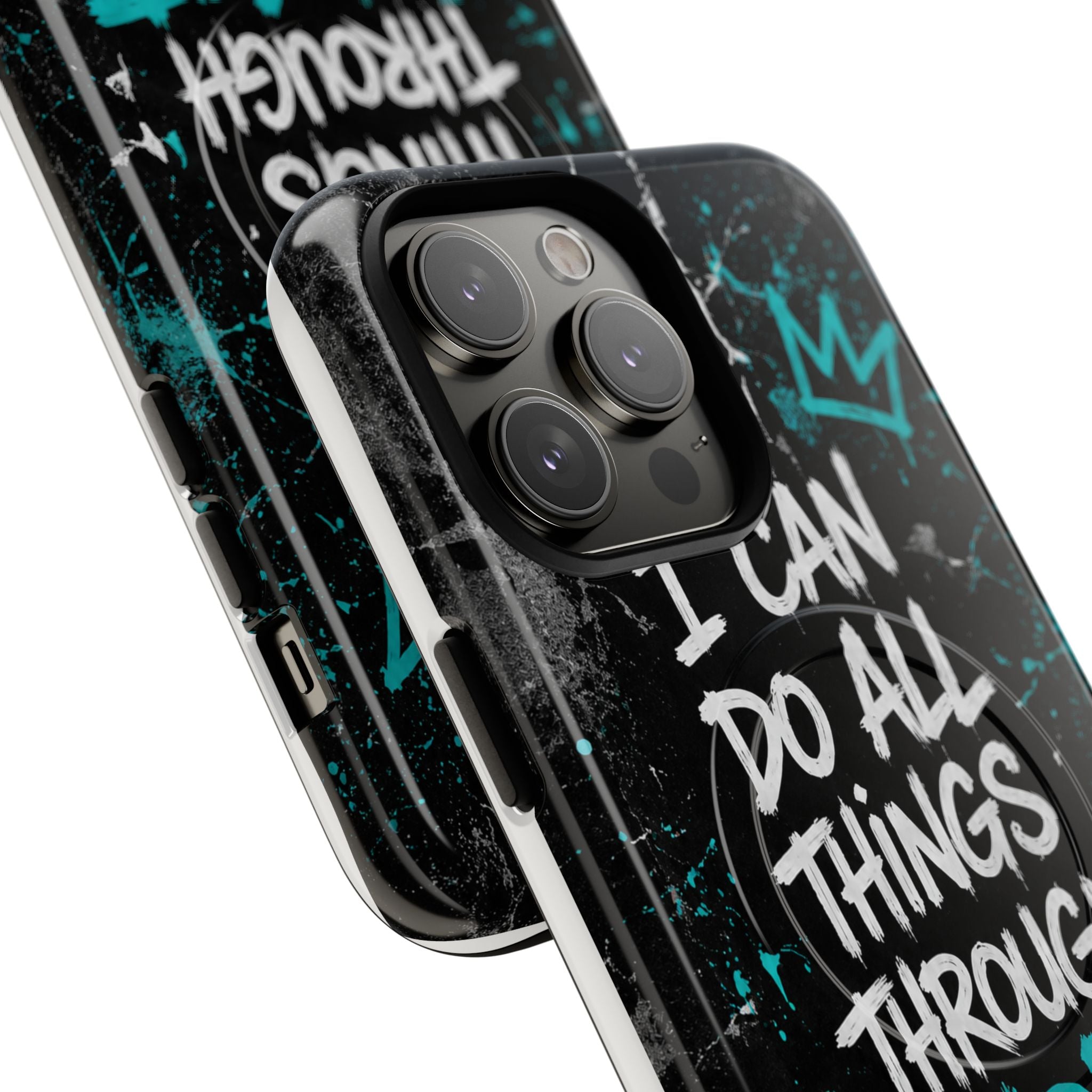 Through Christ Philippians 4:13 Tough Magnetic Phone Case
