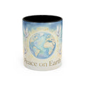 Peace on Earth Dove Globe mug | Accent Coffee Mug 11oz/15oz