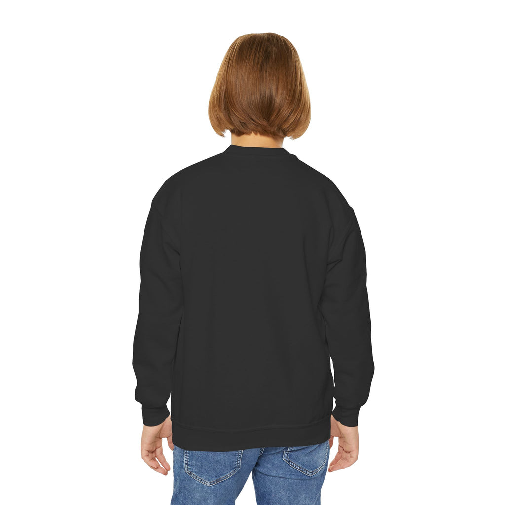 Hope Anchors the Soul Youth Crewneck Sweatshirt, Embroidered Christian Kids Pullover, Minimal Faith Sweater, Teen Gift