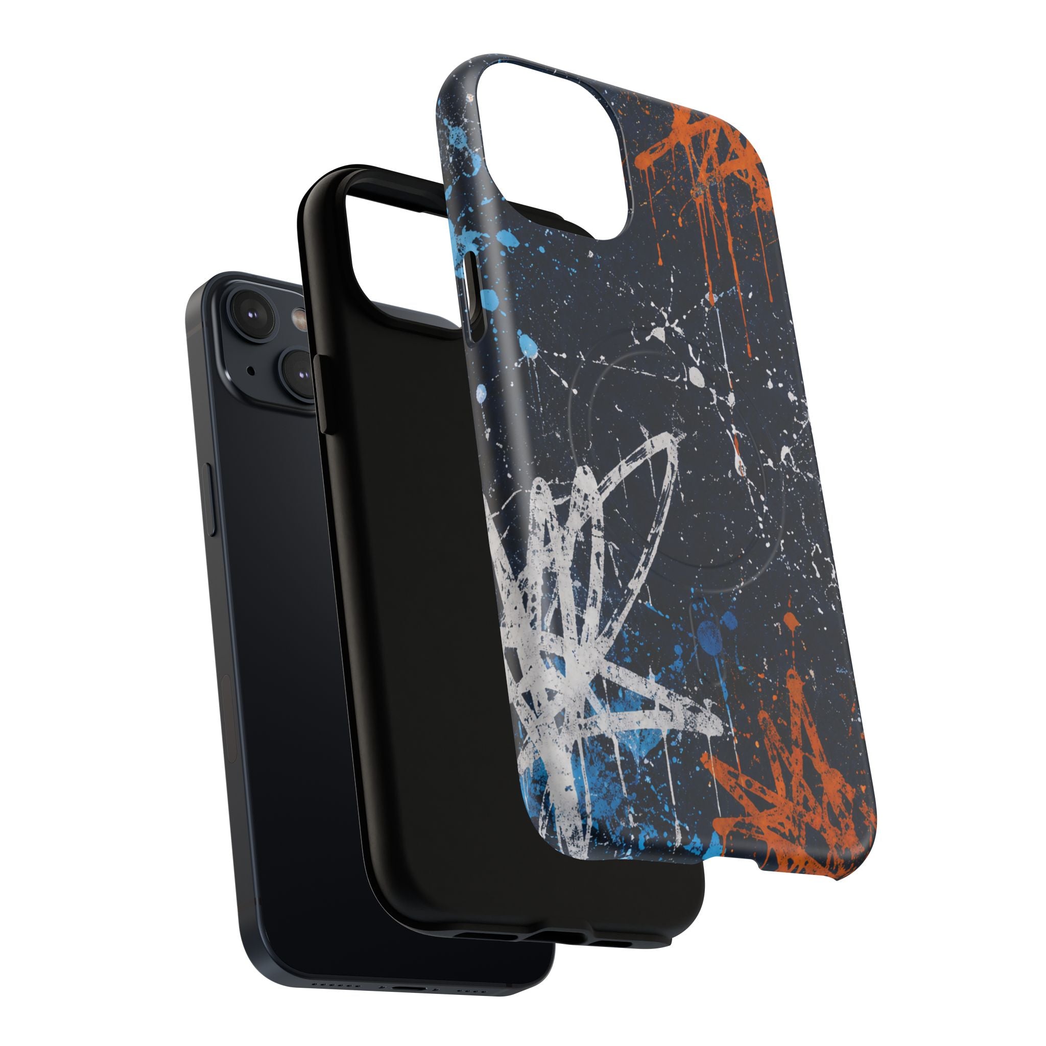 Midnight Praise Abstract Graffiti Tough Magnetic Phone Case