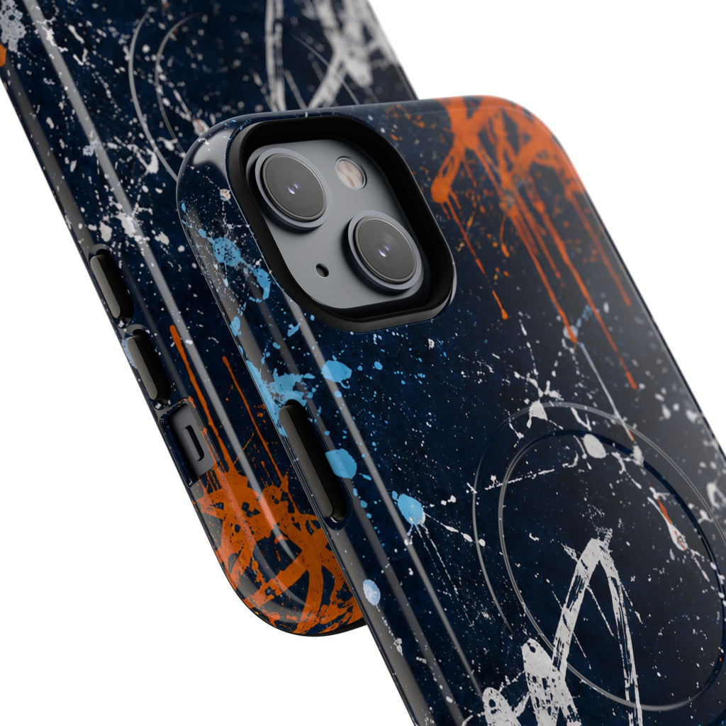 Midnight Praise Abstract Graffiti Tough Magnetic Phone Case