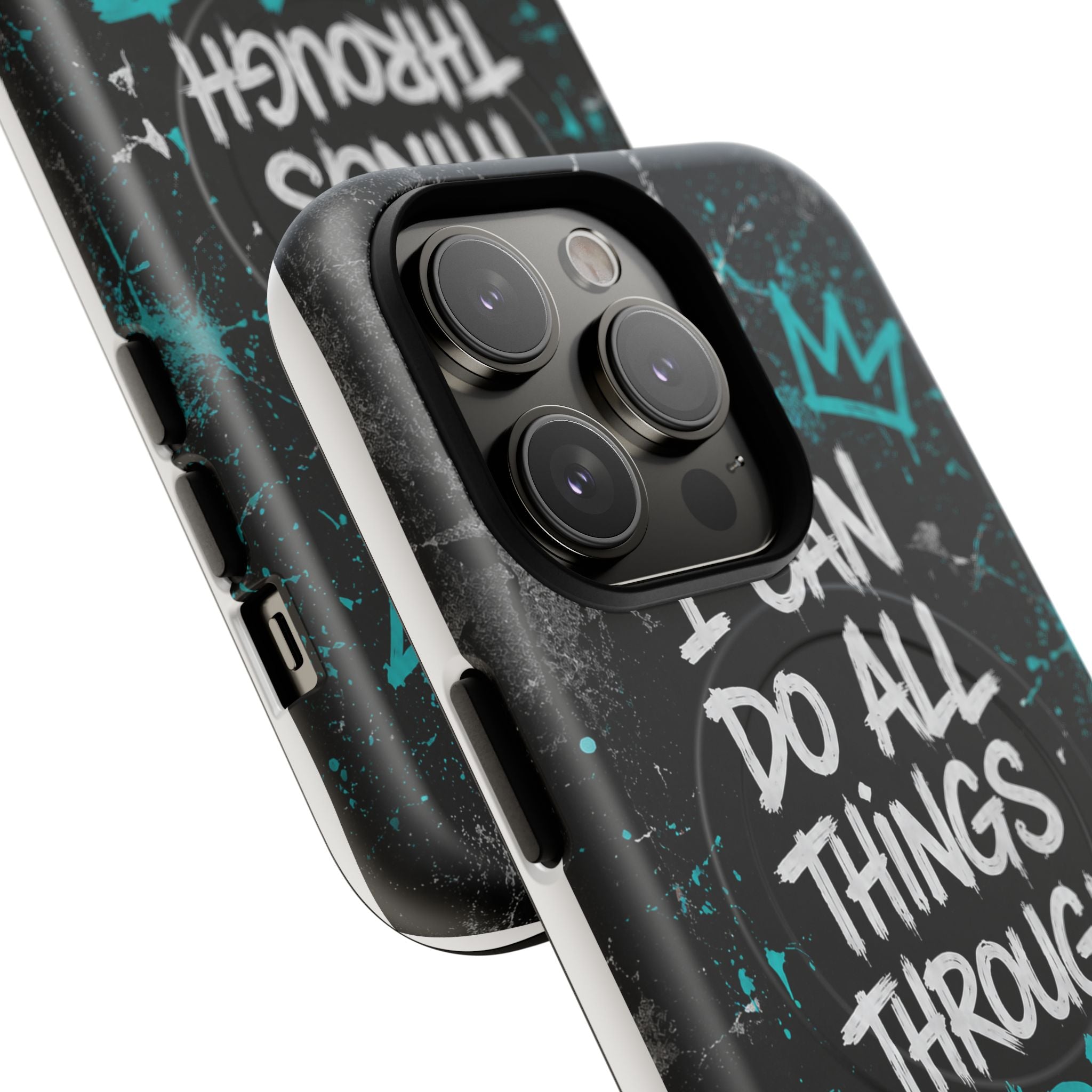 Through Christ Philippians 4:13 Tough Magnetic Phone Case