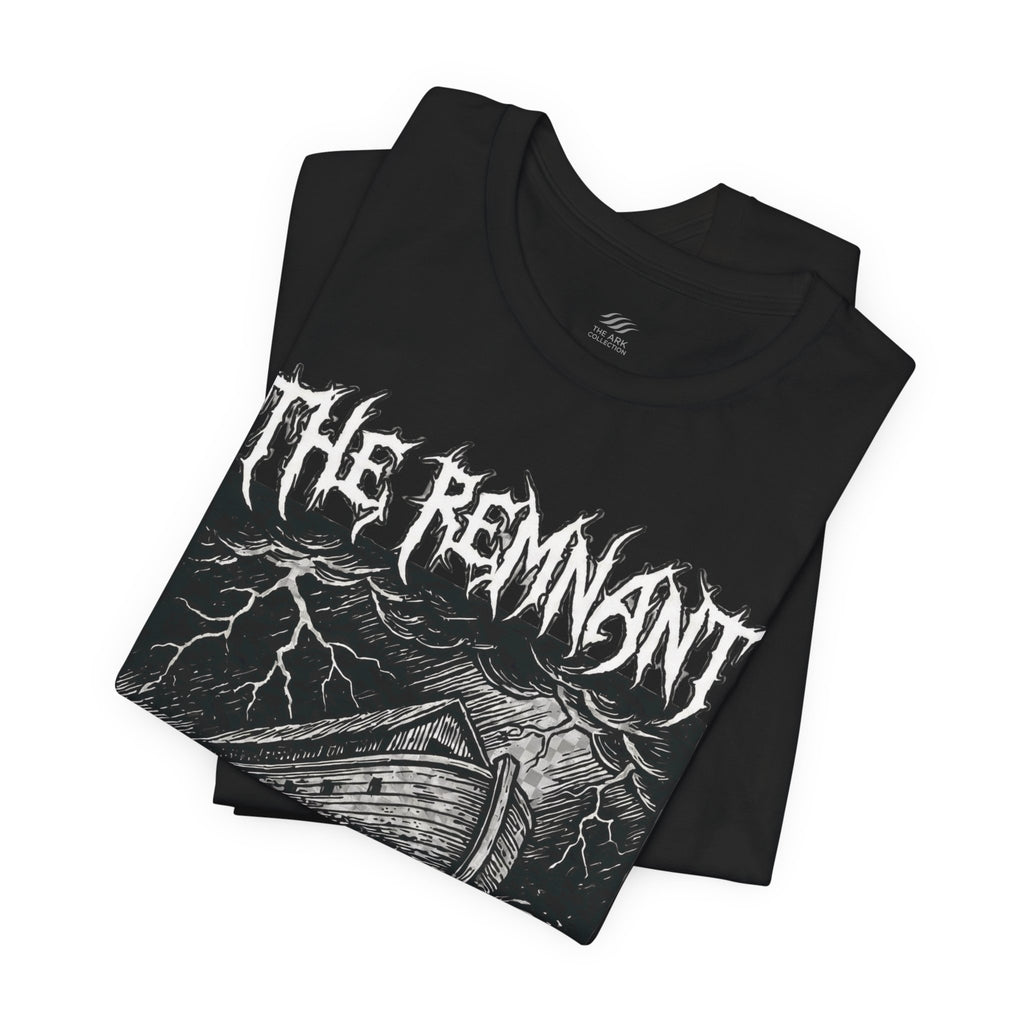 The Remnant Noahs Ark Shirt, Christian Streetwear Graphic Tee, Covenant Judgment Salvation, Gothic Faith T Shirt, Unisex