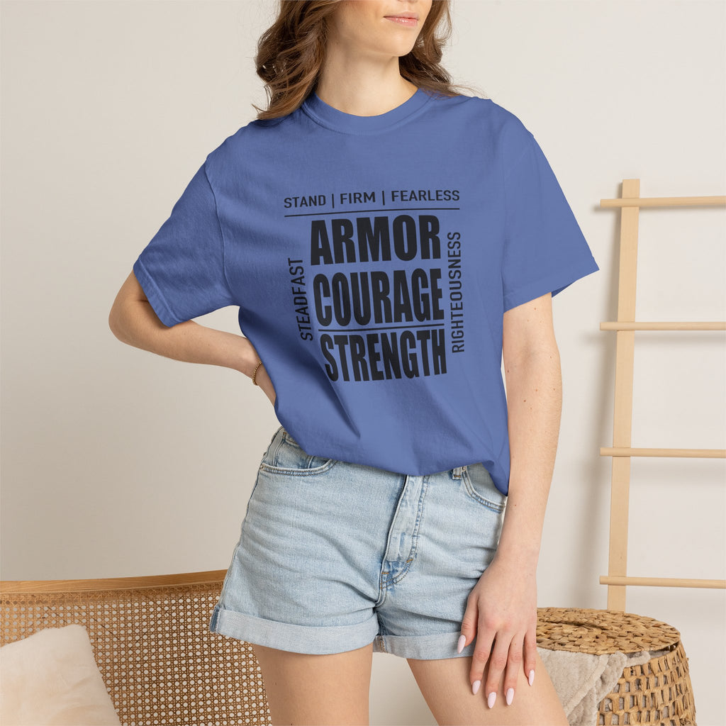 Armor Courage Strength | Christian Tee