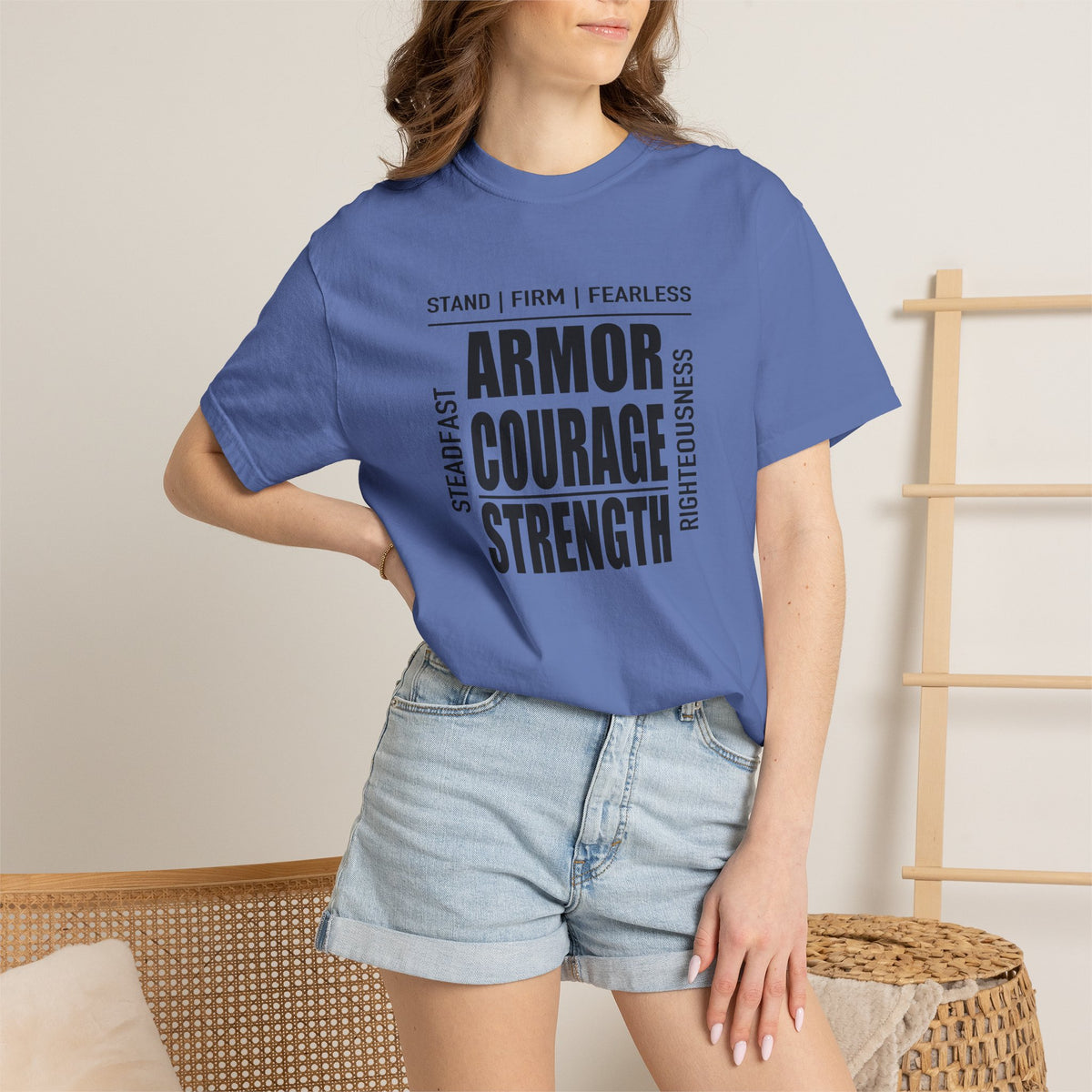 Armor Courage Strength | Christian Tee