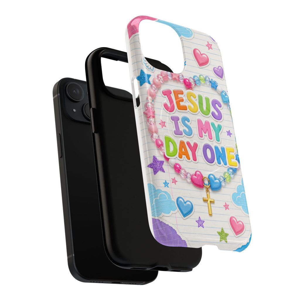 Jesus Is My Day One MagSafe Tough Phone Case