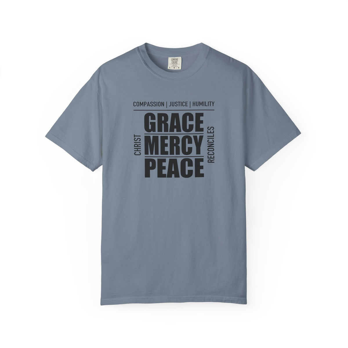 Grace Mercy Peace | Christian Tee