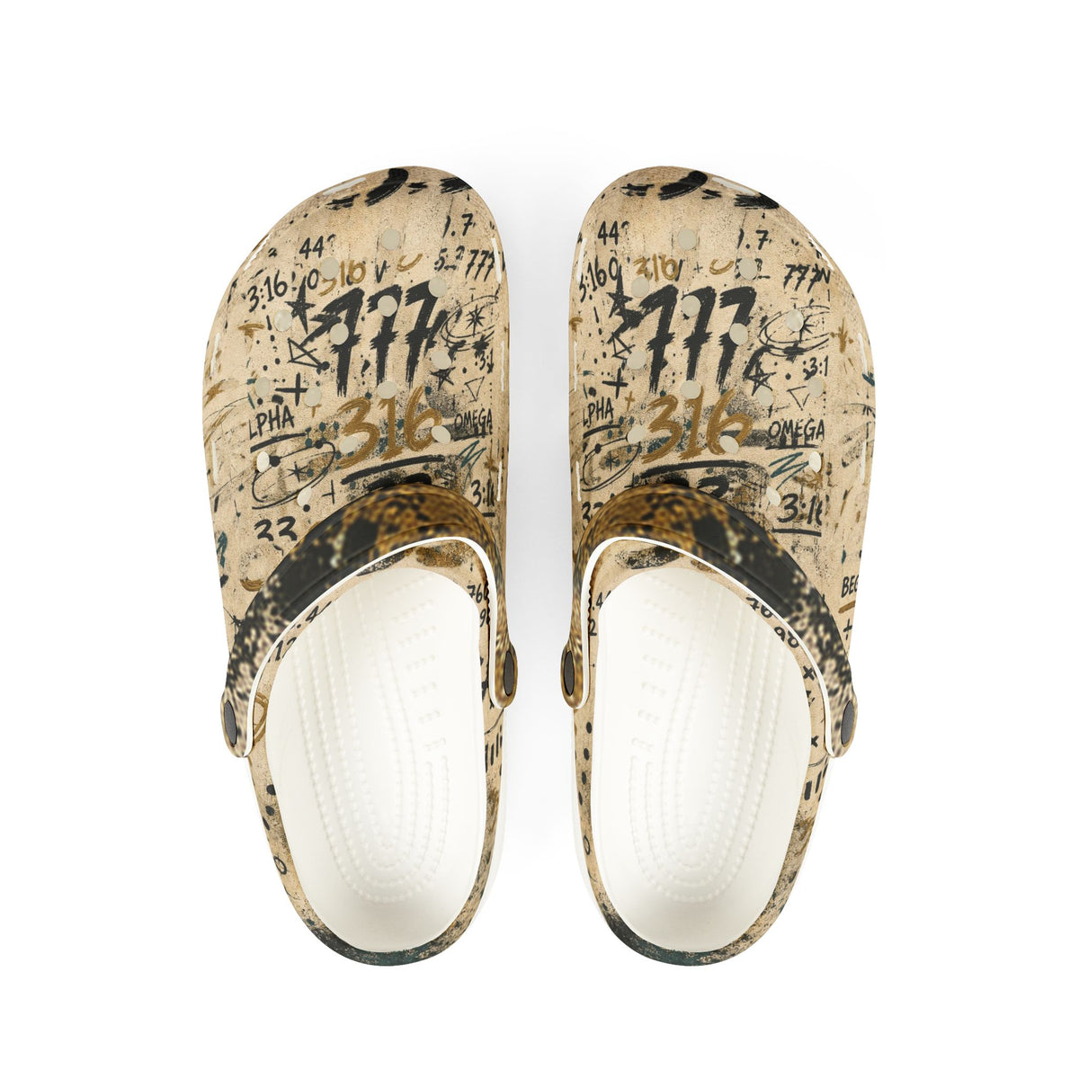 Heavenly Numbers EVA Foam Clogs