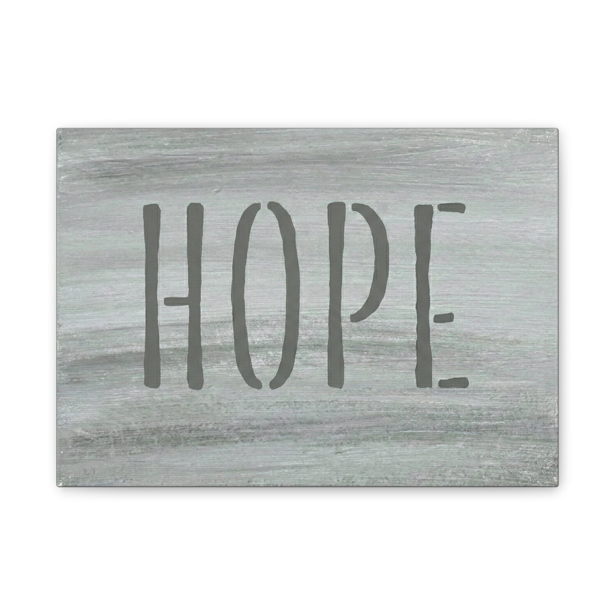 Hope Christian Canvas Wall Art | Minimalist Faith Quote Print | Modern Neutral Home Decor | 1 Thessalonians Inspired
