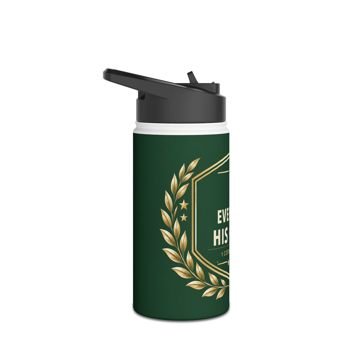 Every Rep, His Glory Stainless Steel Water Bottle