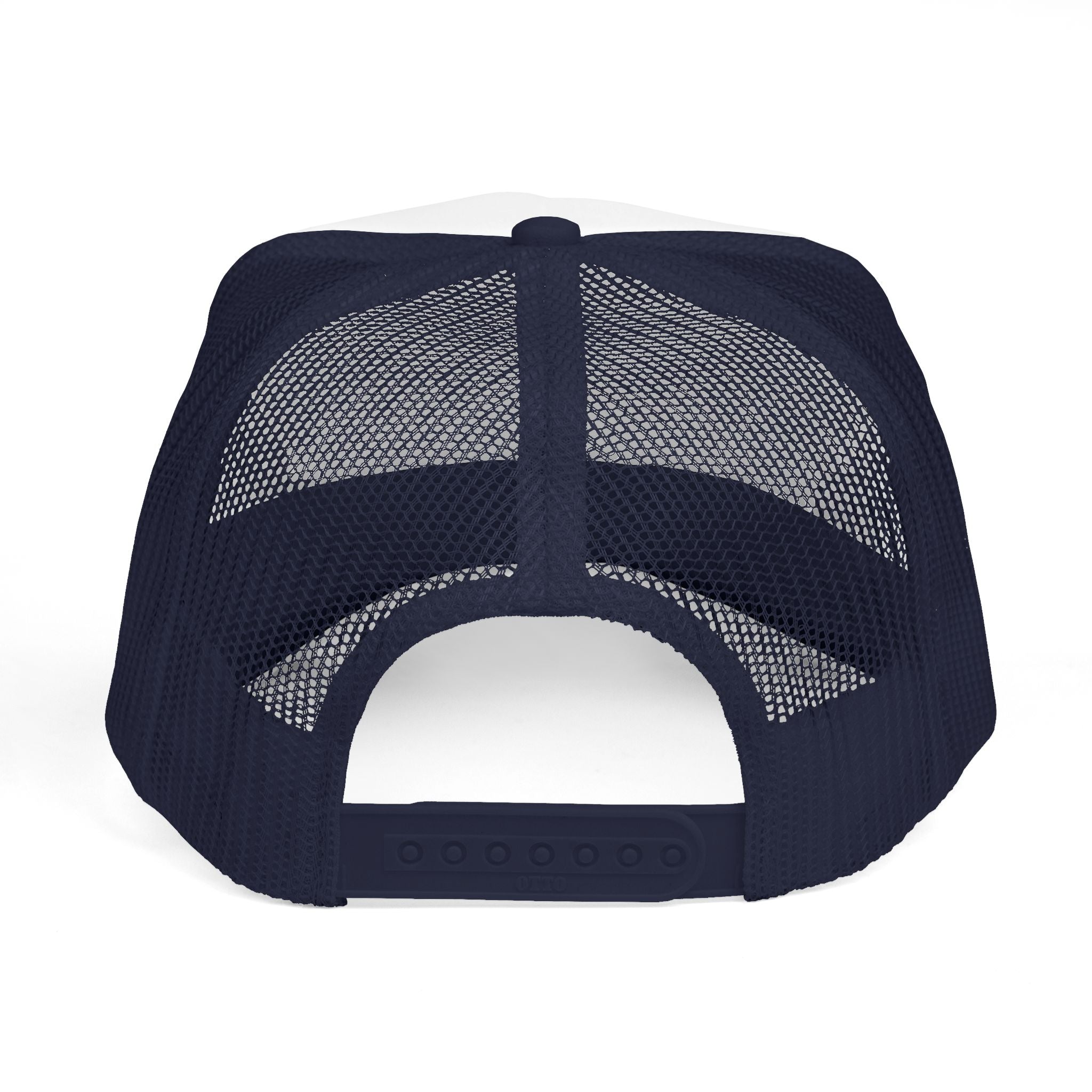JC Monogram Trucker Cap | Embroidered Initials Mesh Hat