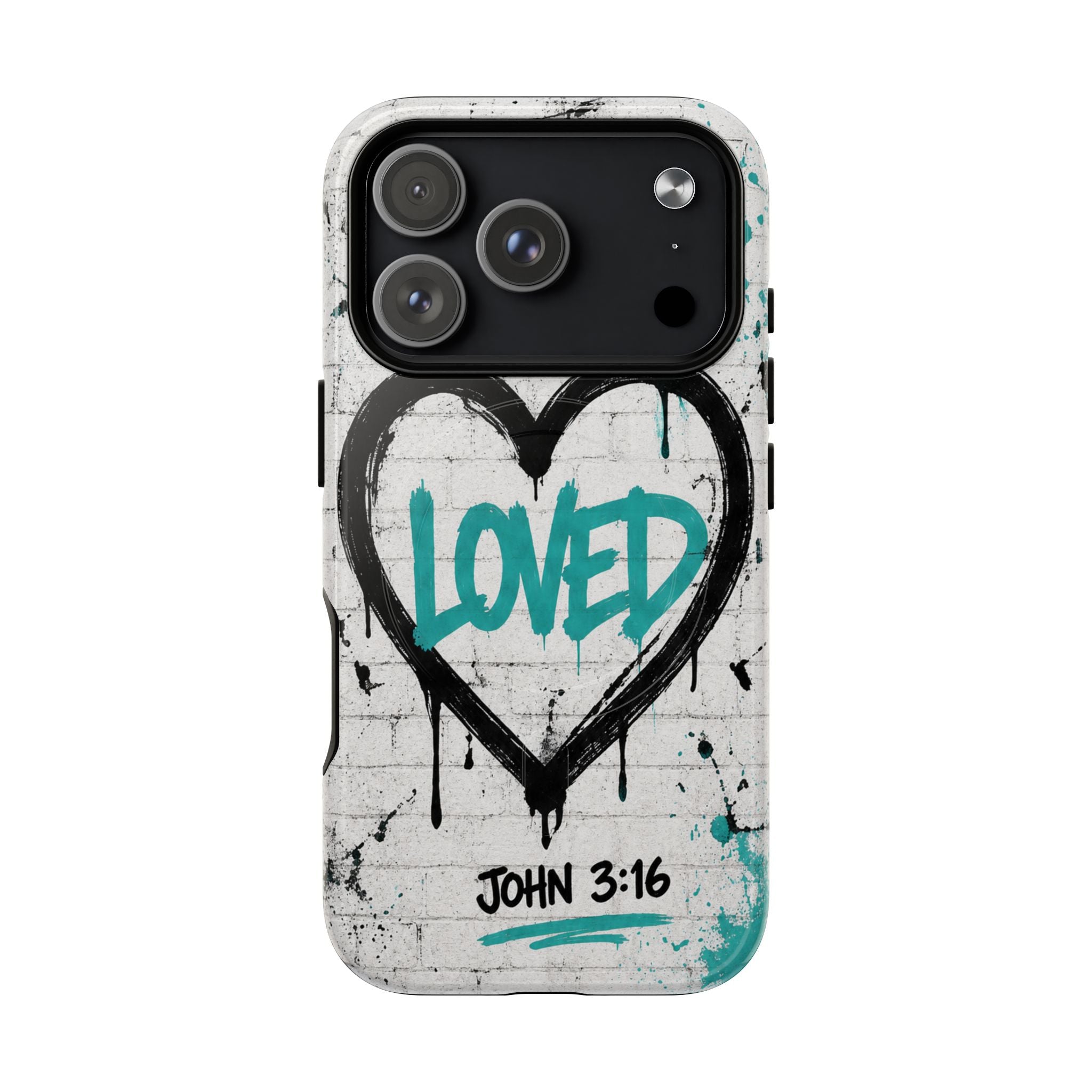 Loved John 3:16 Christian Tough Magnetic Phone Case