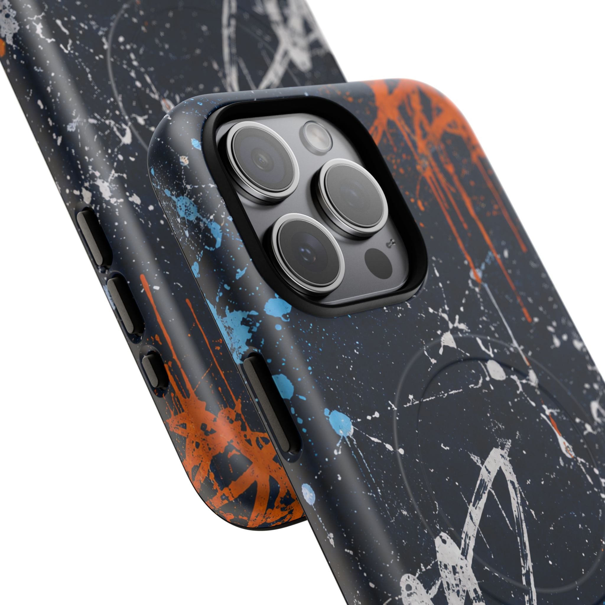 Midnight Praise Abstract Graffiti Tough Magnetic Phone Case