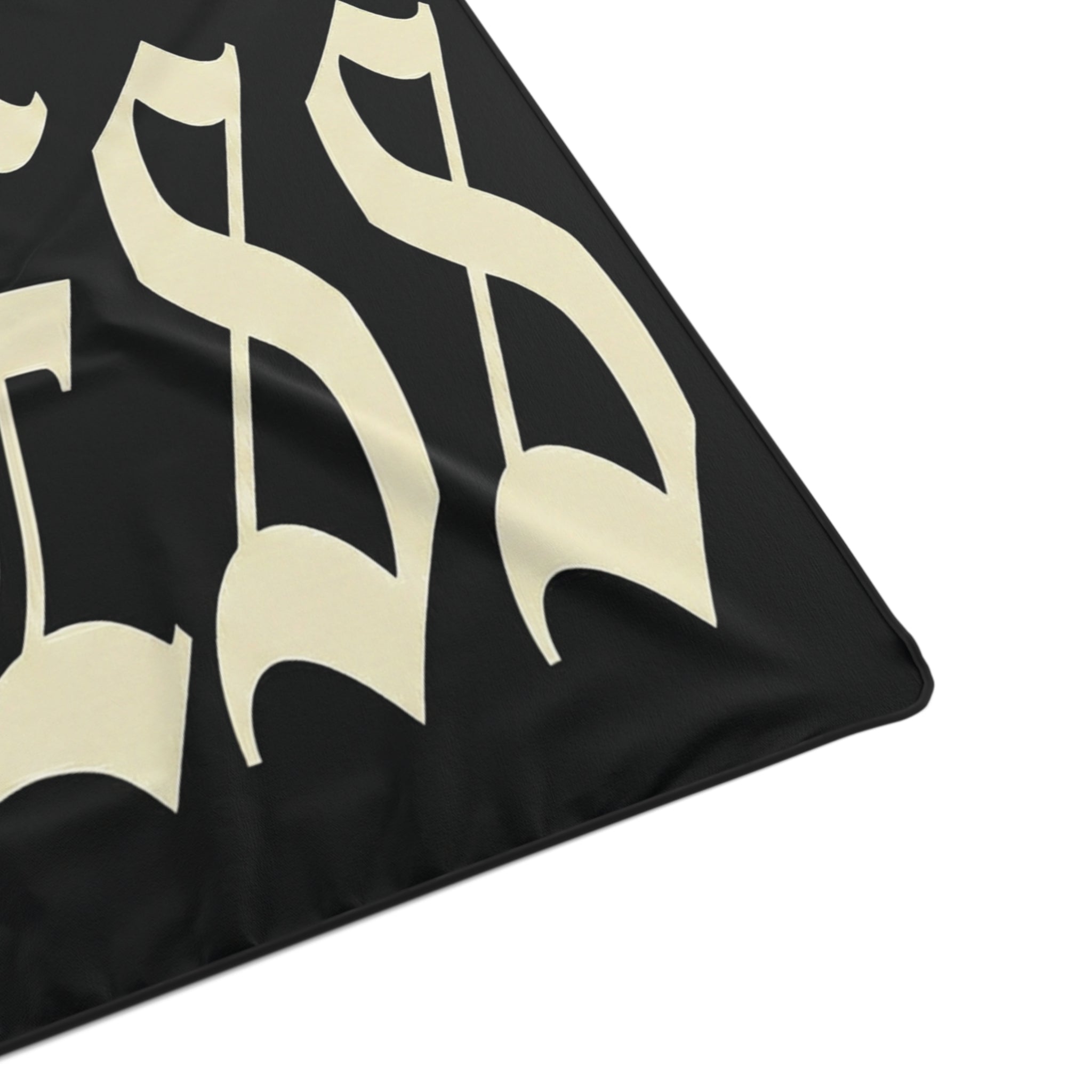 A Mighty Fortress Blanket | Gothic Text Throw Blanket