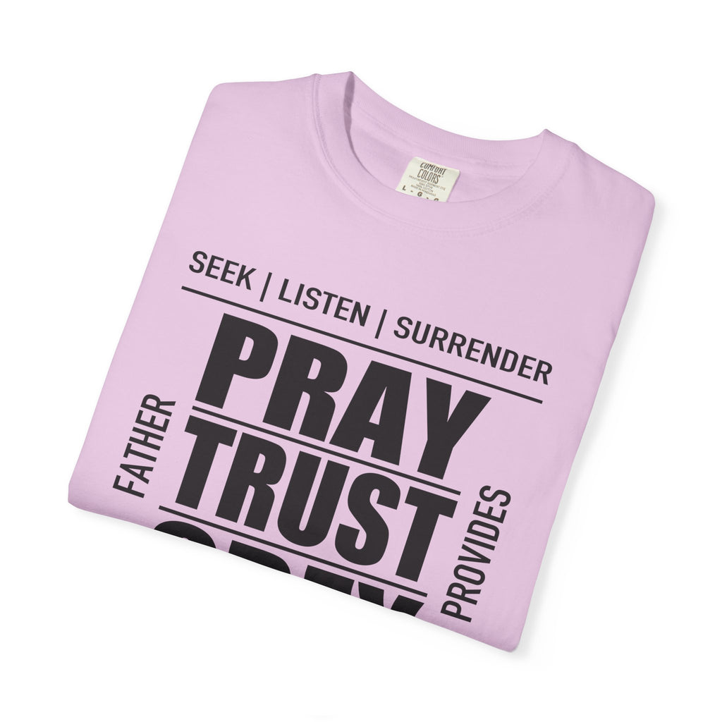 Pray Trust Obey | Christian Tee