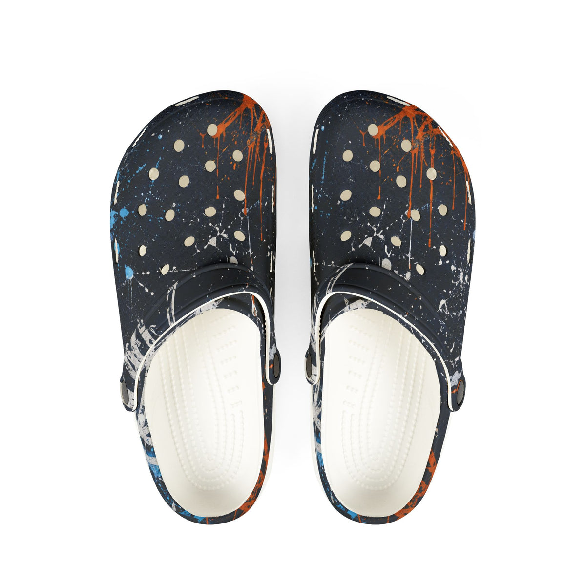 Midnight Praise EVA Foam Clogs (AOP)