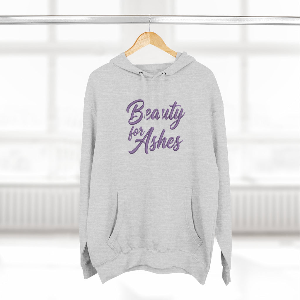 Beauty for Ashes Phoenix Rise Hoodie | Inspirational Scripture Sweatshirt