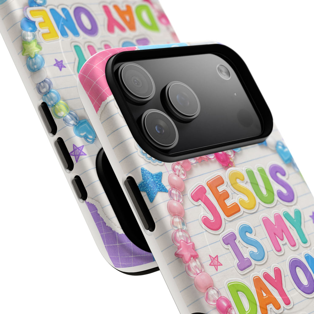 Jesus Is My Day One MagSafe Tough Phone Case