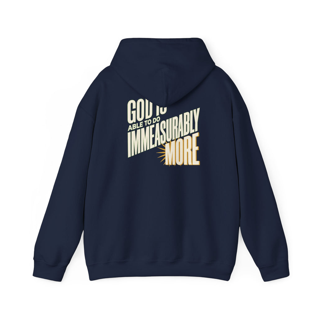 Ephesians 3:20 Hoodie, Christian Hoodie, Faith Based Sweatshirt, God Is Able Hoodie, Christian Streetwear, Bible Verse Hoodie, Unisex