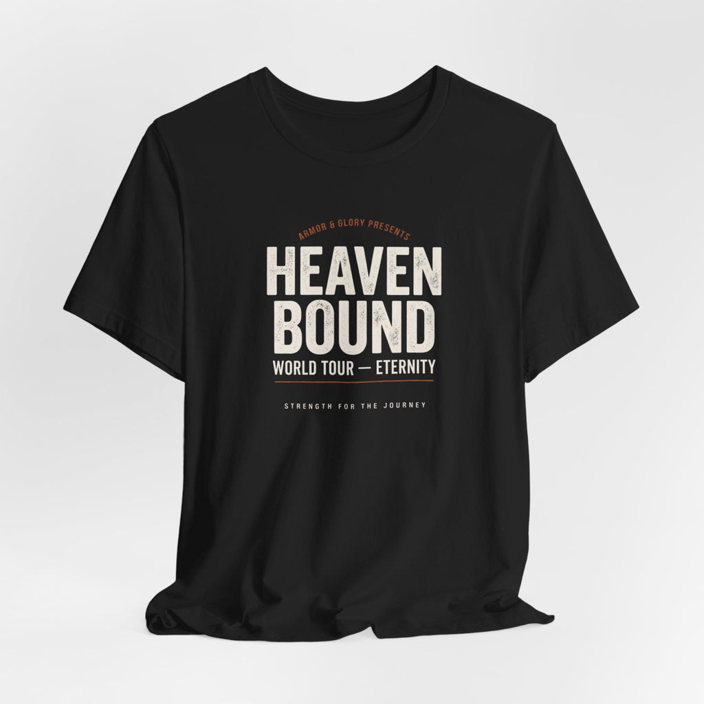Heaven Bound World Tour Shirt, Philippians 4:13 Tee, World Tour Graphic T Shirt, Vintage Christian Streetwear, Unisex Church Outfit Gift