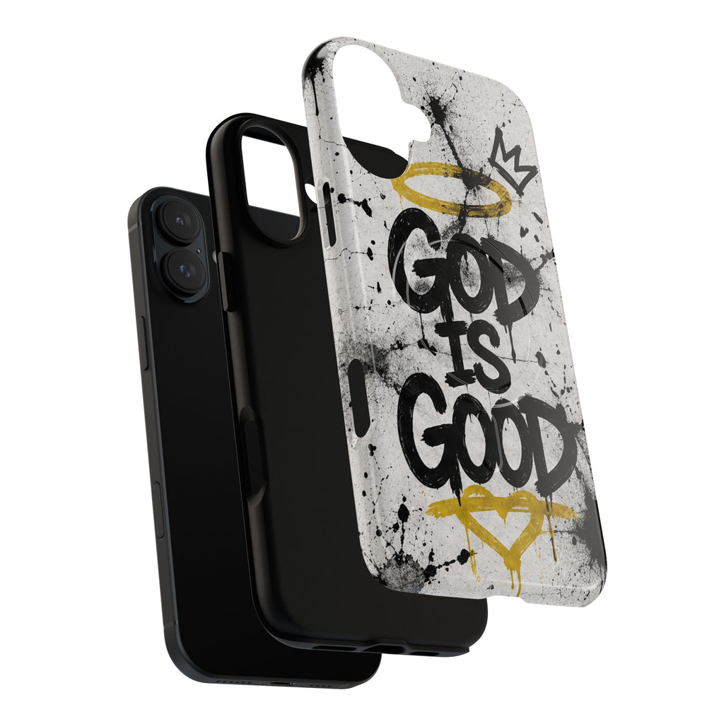 God Is Good Christian Graffiti Tough Magnetic Phone Case
