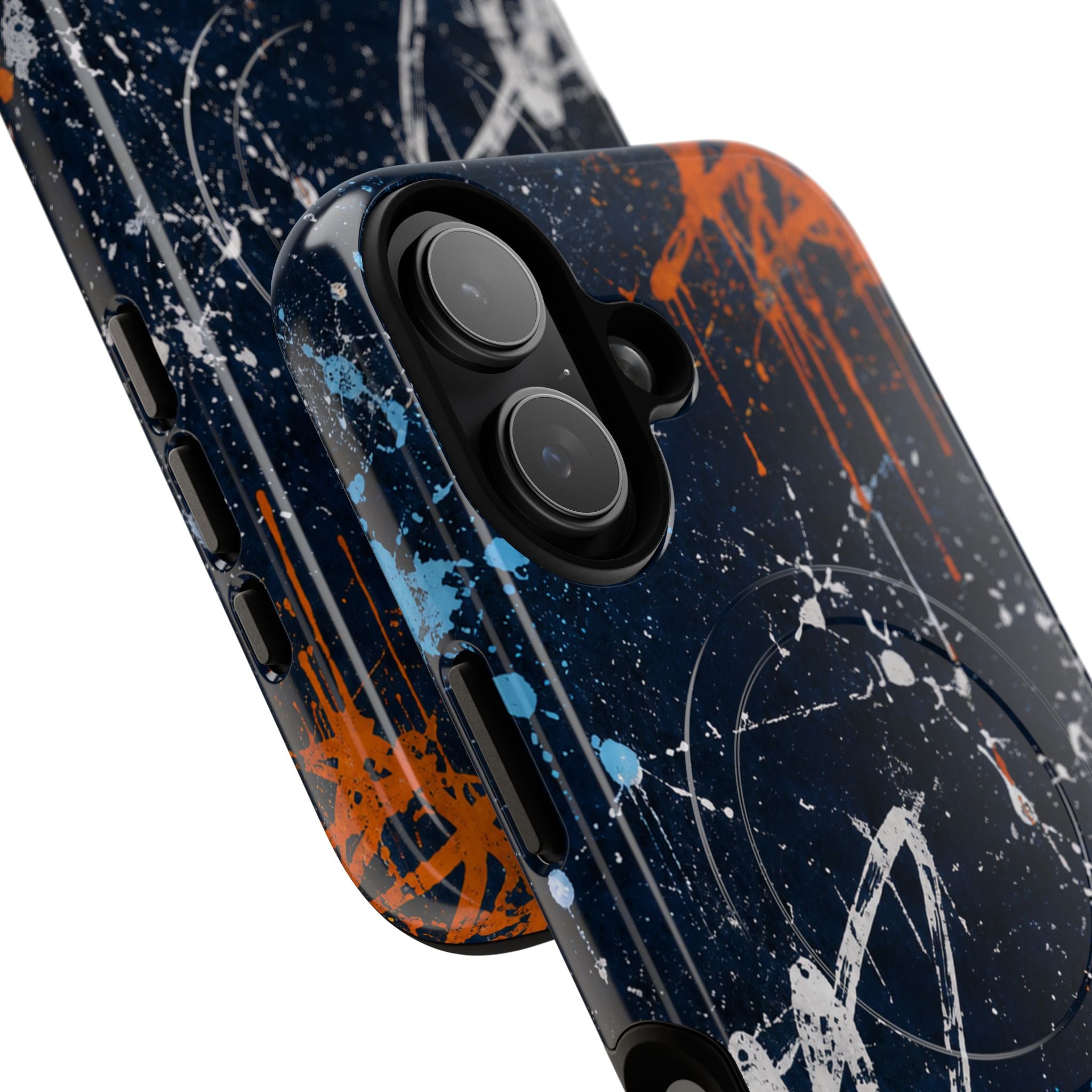Midnight Praise Abstract Graffiti Tough Magnetic Phone Case