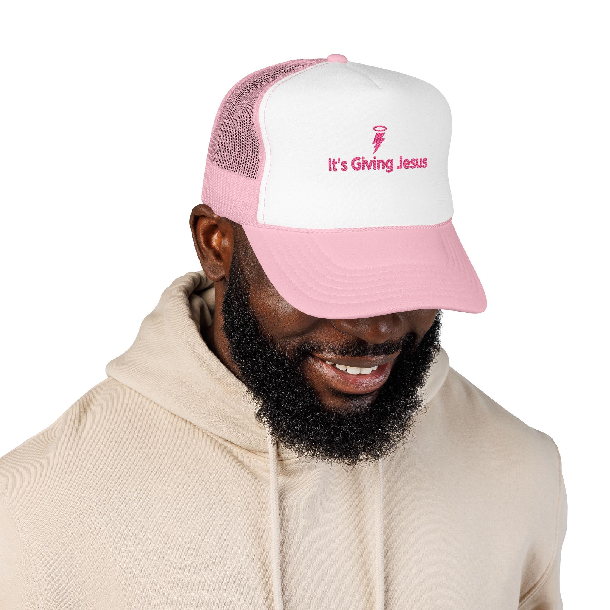 Its Giving Jesus Hat Embroidered Faith Dad Hat Christian Baseball Cap for Women Cute Christian Streetwear Religious Gift
