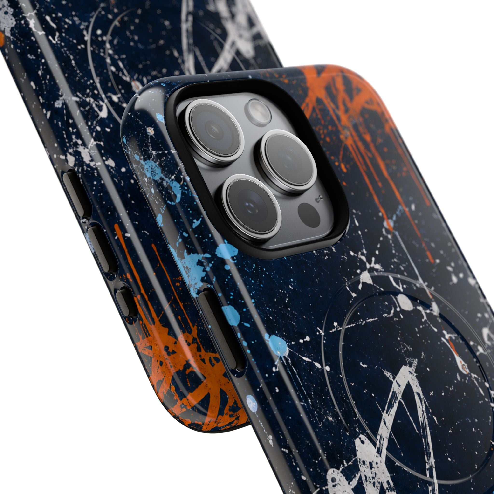 Midnight Praise Abstract Graffiti Tough Magnetic Phone Case