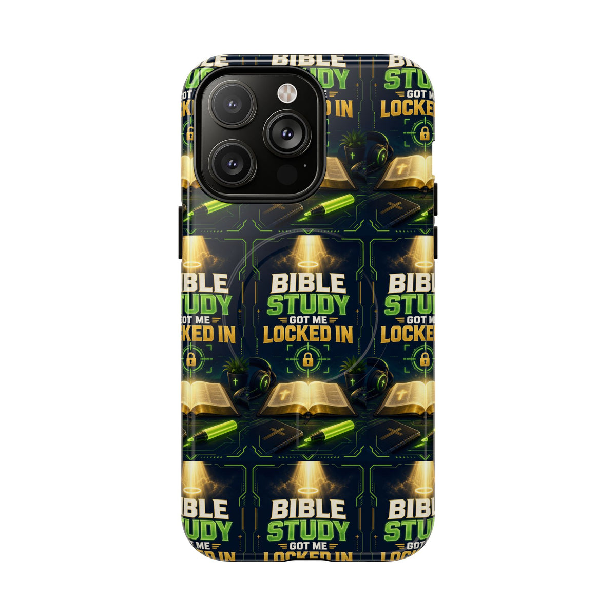 Bible Study Got Me Locked In Magsafe Phone Case