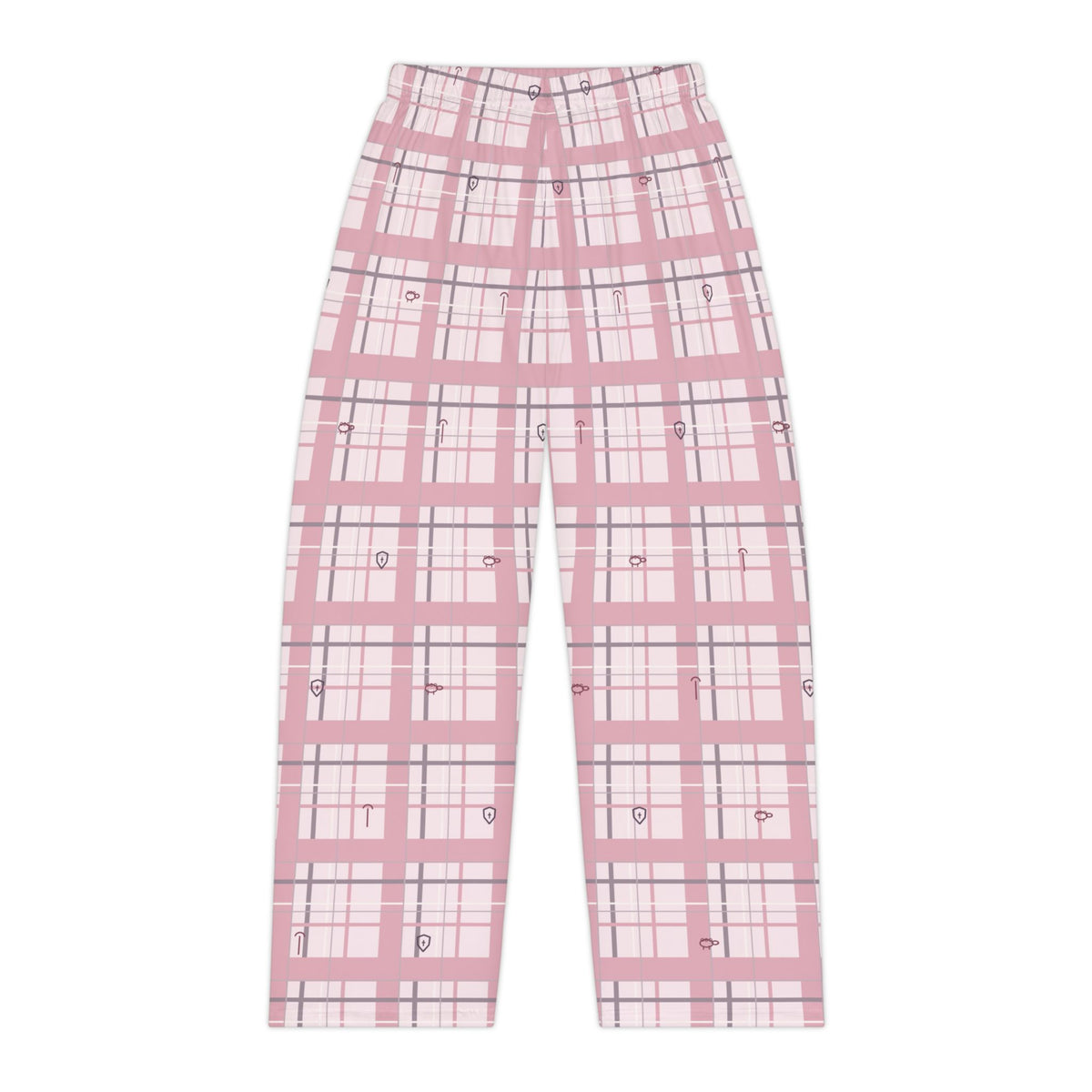 Psalm 23 Field Club Pink Plaid Pajama Pants