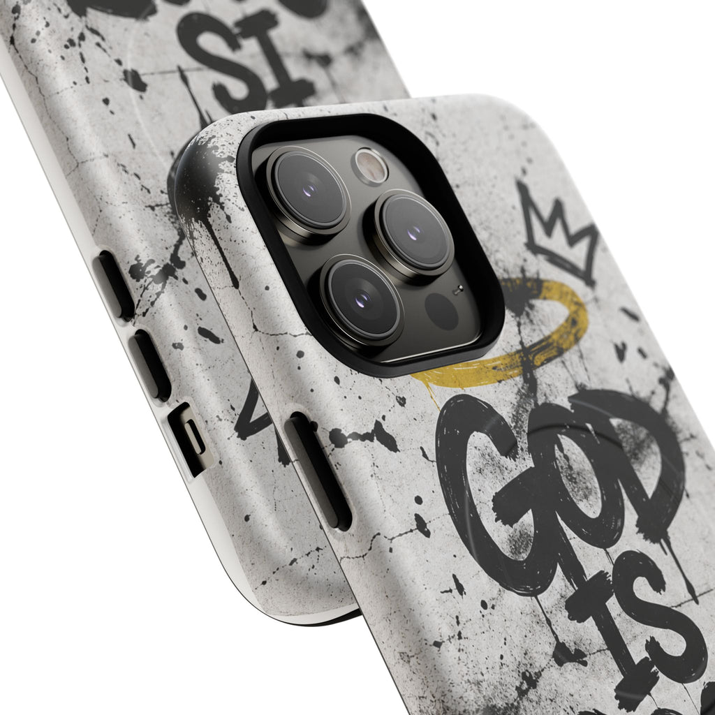 God Is Good Christian Graffiti Tough Magnetic Phone Case
