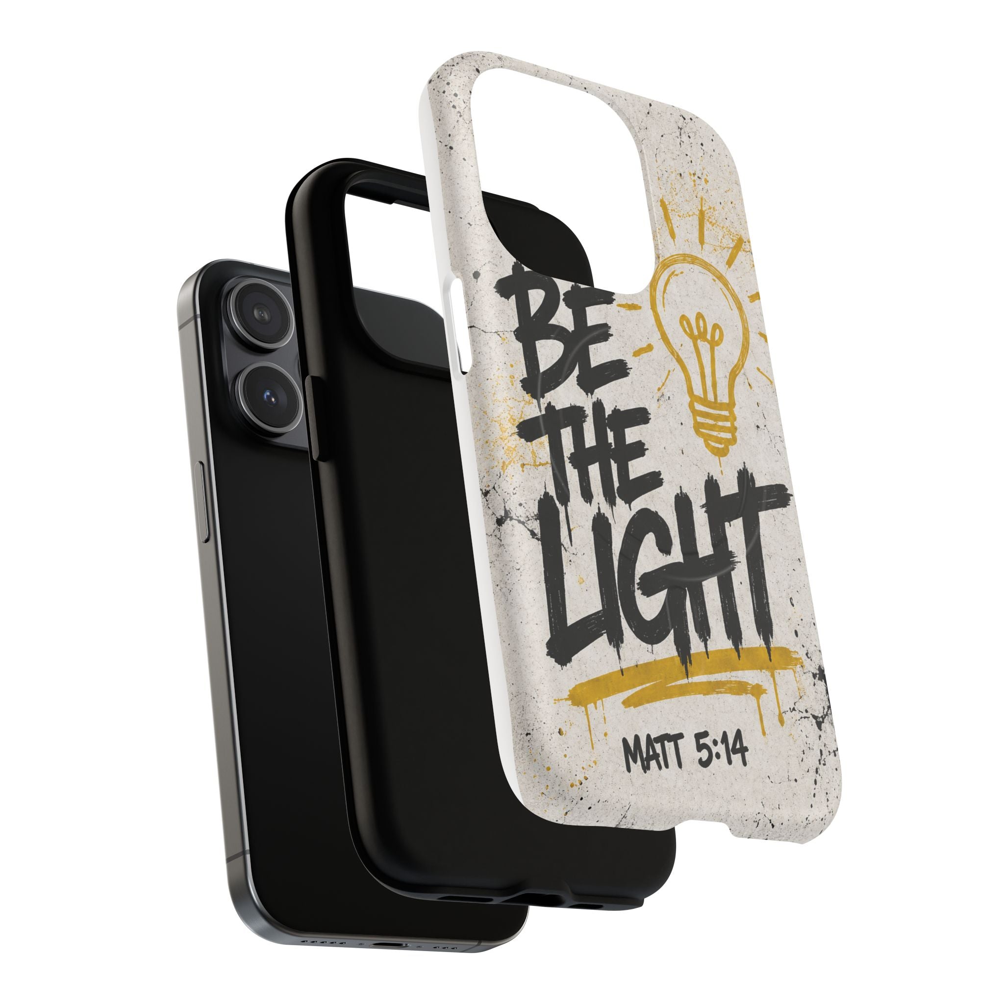 Be the Light Matthew 5:14 Tough Magnetic Phone Case