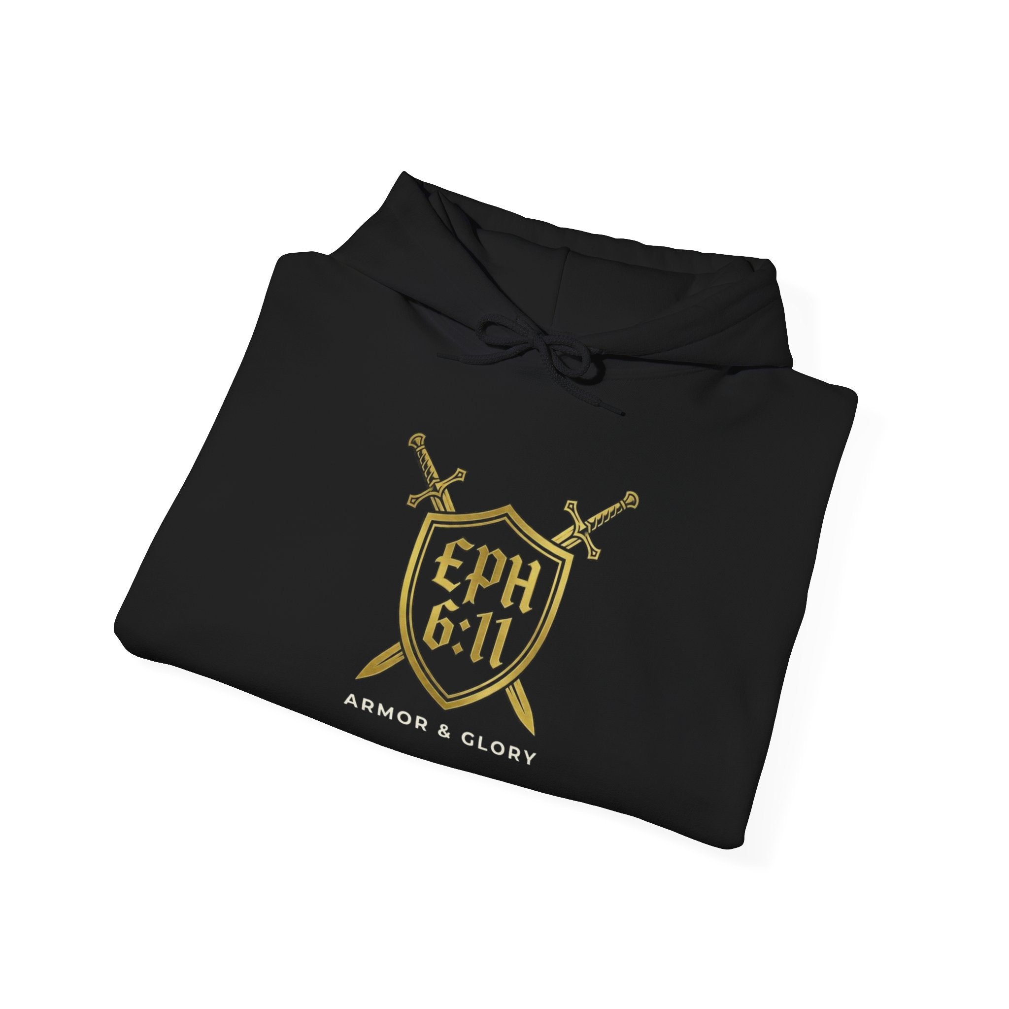 Ephesians 6:11 Armor of God Hoodie, Put On Full Armor Sweatshirt, Christian Scripture Hoodie, Faith Streetwear Gift