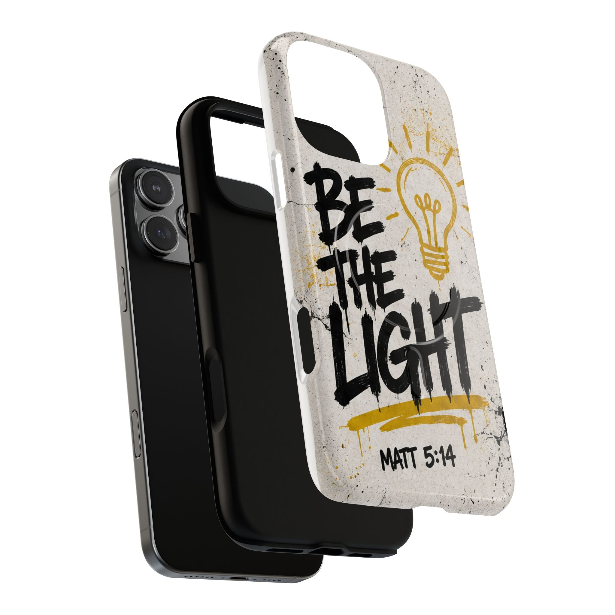 Be the Light Matthew 5:14 Tough Magnetic Phone Case