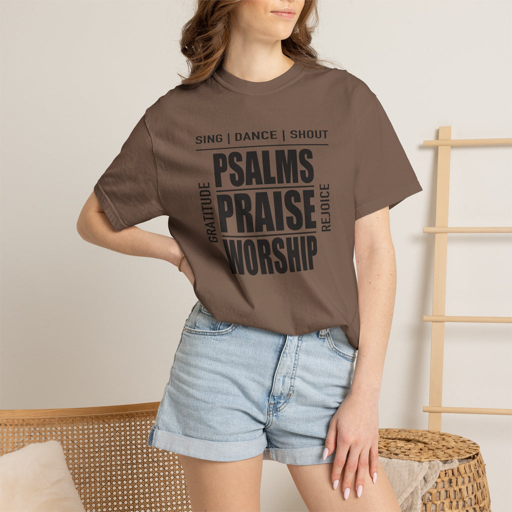 Psalms Praise Worship | Christian Tee