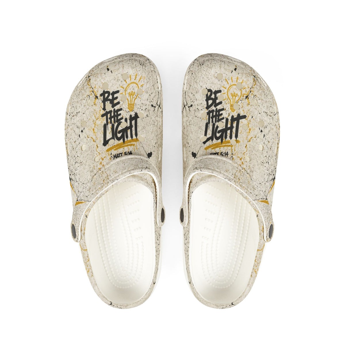 Be the Light EVA Foam Clogs (AOP)