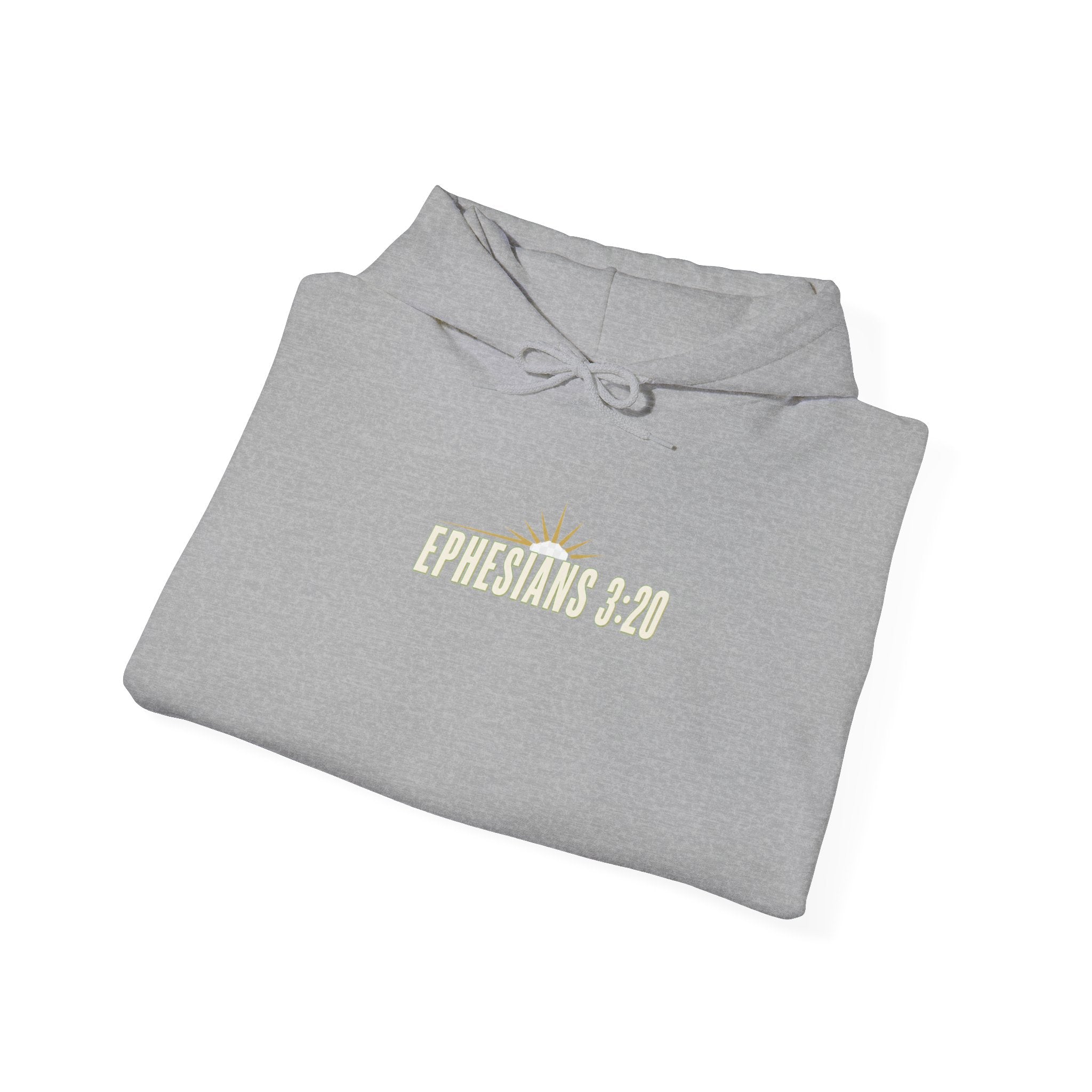 Ephesians 3:20 Hoodie, Christian Hoodie, Faith Based Sweatshirt, God Is Able Hoodie, Christian Streetwear, Bible Verse Hoodie, Unisex