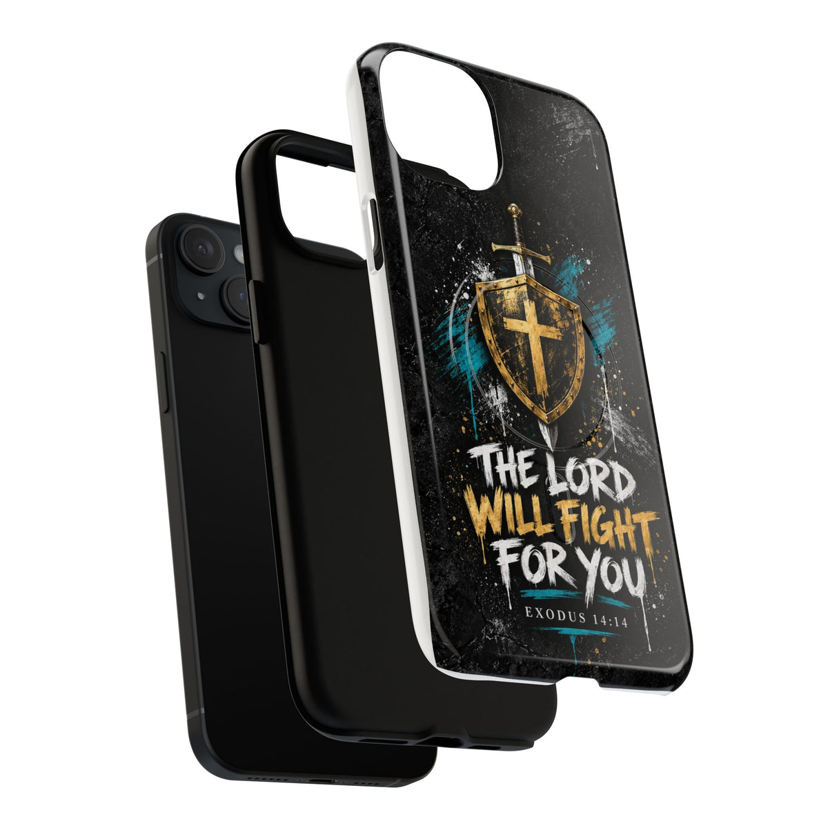 The Lord Will Fight for You Tough Magnetic Phone Case