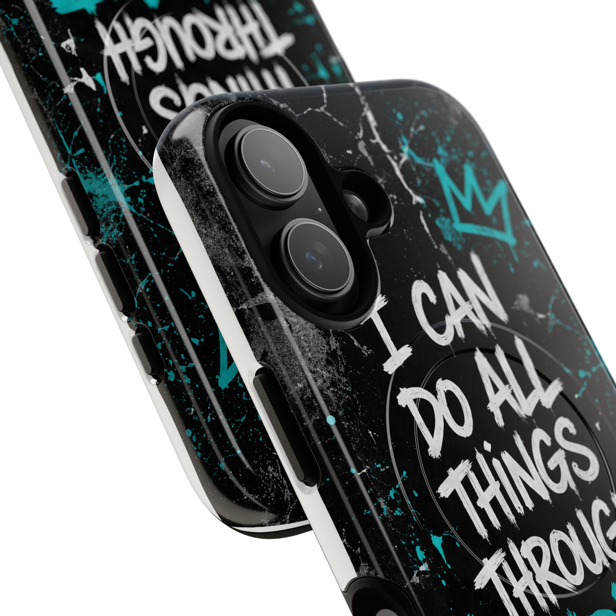 Through Christ Philippians 4:13 Tough Magnetic Phone Case
