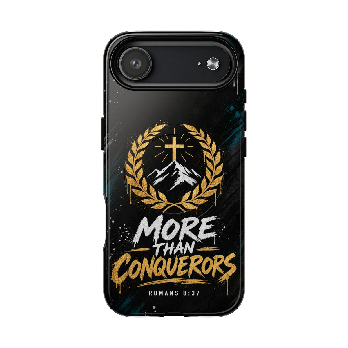 More Than Conquerors Phone Case