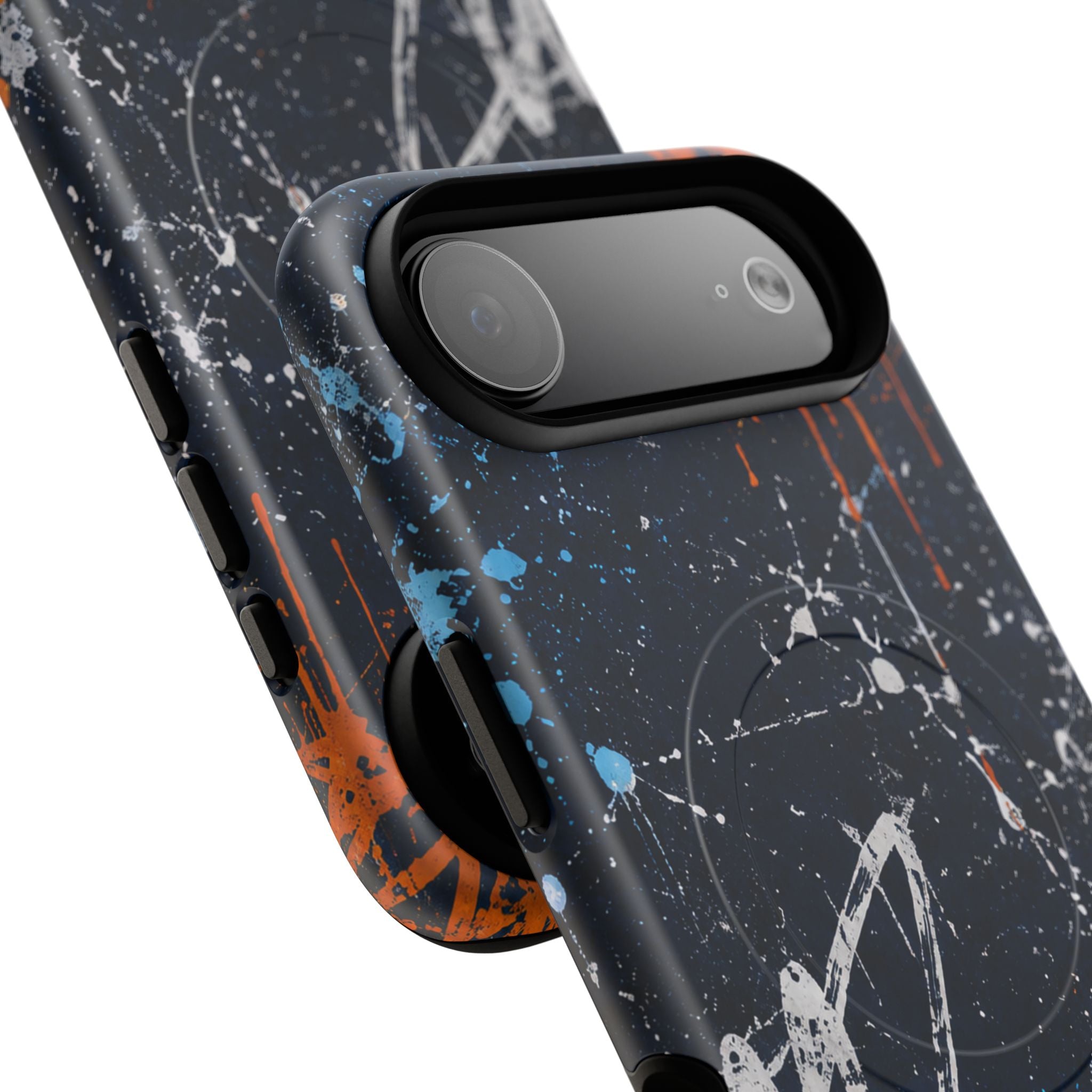 Midnight Praise Abstract Graffiti Tough Magnetic Phone Case