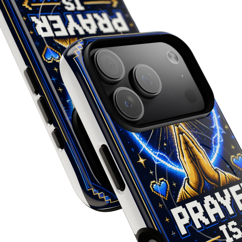 Prayer Is Lowkey OP MagSafe Tough Phone Case
