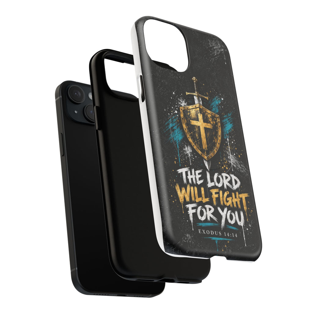 The Lord Will Fight for You Tough Magnetic Phone Case