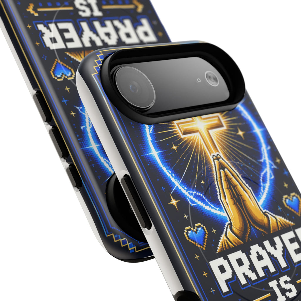 Prayer Is Lowkey OP MagSafe Tough Phone Case